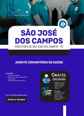 Apostila Prefeitura de São José dos Campos - SP - Agente Comunitário de Saúde - Imagem 3