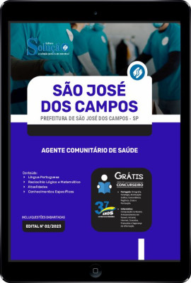 Apostila Prefeitura de São José dos Campos - SP em PDF - Agente Comunitário de Saúde - Imagem 1