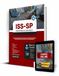 Capa Apostila ISS-SP - Comum Auditor Fiscal Tributário Municipal