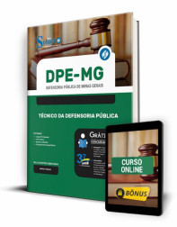 Capa Apostila DPE-MG - Técnico da Defensoria Pública