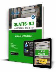 Capa Apostila Prefeitura de Quatis - RJ - Auxiliar de Educação