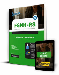 Capa Apostila FSNH-RS - Agente de Atendimento