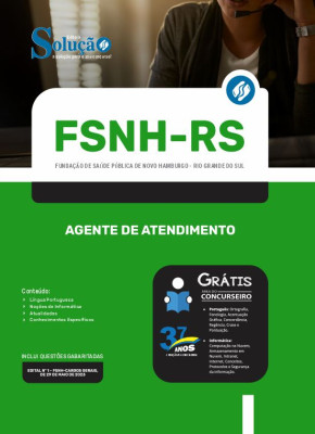 Apostila FSNH-RS - Agente de Atendimento - Imagem 3