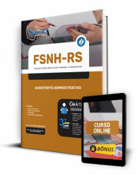 Capa Apostila FSNH-RS - Assistente Administrativo