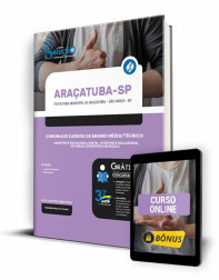 Capa Apostila Prefeitura de Araçatuba - SP - Comum aos Cargos de Ensino Médio/Técnico