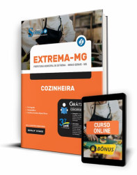 Capa Apostila Prefeitura de Extrema - MG - Cozinheira