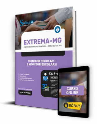 Apostila Prefeitura de Extrema - MG - Monitor Escolar I e Monitor Escolar II - Imagem 1