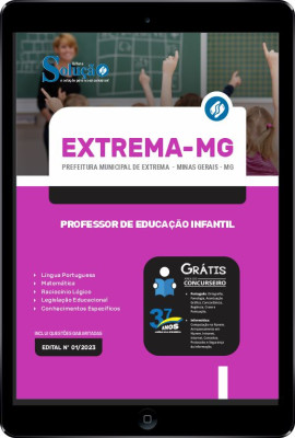 Apostila Prefeitura de Extrema - MG em PDF - Professor de Educação Infantil - Imagem 1