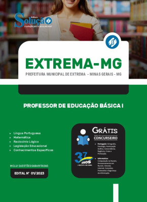 Apostila Prefeitura de Extrema - MG - Professor de Educação Básica I - Imagem 3