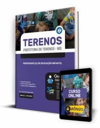 Capa Apostila Prefeitura de Terenos - MS - Professor(a) de Educação Infantil