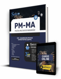 Capa Apostila PM-MA - CFO - Quadro de Oficiais Combatentes (QOPM)