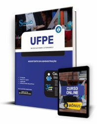 Capa Apostila UFPE - Assistente em Administração