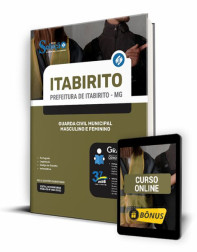 Capa Apostila Prefeitura de Itabirito - MG - Guarda Civil Municipal - Masculino e Feminino