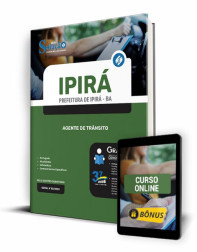 Capa Apostila Prefeitura de Ipirá - BA - Agente de Trânsito