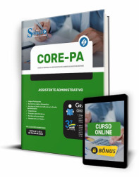 Capa Apostila CORE-PA - Assistente Administrativo