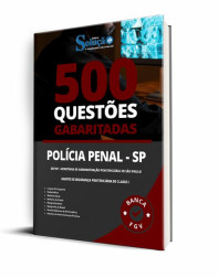 Capa Caderno de Questões SAP-SP - Agente de Segurança Penitenciária de Classe I - 500 Questões Gabaritadas