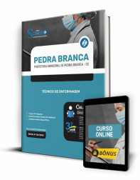 Capa Apostila Prefeitura de Pedra Branca - CE - Técnico de Enfermagem
