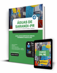 Capa Apostila Águas de Sarandi - PR - Auxiliar de Serviços Gerais (Feminino e Masculino)