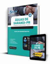 Capa Apostila Águas de Sarandi - PR - Auxiliar Administrativo