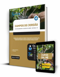 Capa Apostila Prefeitura de Campos do Jordão - SP - Comum aos Cargos de Ensino Fundamental Incompleto