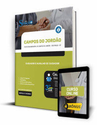 Capa Apostila Prefeitura de Campos do Jordão - SP - Cuidador e Auxiliar de Cuidador