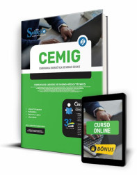 Capa Apostila CEMIG - Comum aos Cargos de Ensino Médio/Técnico