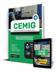 Capa Apostila CEMIG - Analista Empresarial - Formação: Psicologia