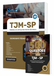 Capa Combo Impresso TJM-SP - Escrevente Técnico Judiciário