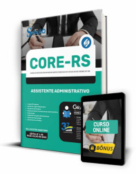 Capa Apostila CORE-RS - Assistente Administrativo