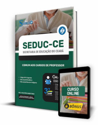 Capa Apostila SEDUC-CE - Comum aos Cargos de Professor