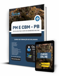 Capa Apostila PM-PB e CBM-PB - Curso de Formação de Soldados