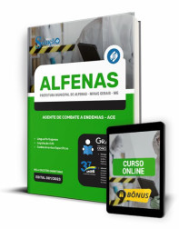 Capa Apostila Prefeitura de Alfenas - MG - Agente de Combate a Endemias - ACE