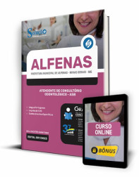 Capa Apostila Prefeitura de Alfenas - MG - Atendente de Consultório Odontológico - ASB
