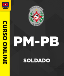 Capa Curso PM-PB - Soldado