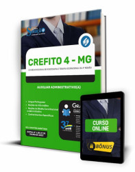 Capa Apostila CREFITO 4 - Auxiliar Administrativo (a)