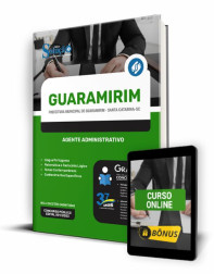 Capa Apostila Prefeitura de Guaramirim - SC - Agente Administrativo