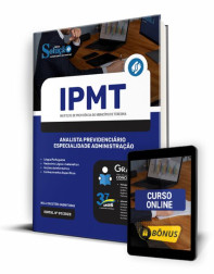 Capa Apostila IPMT - Analista Previdenciário - Especialidade Administração