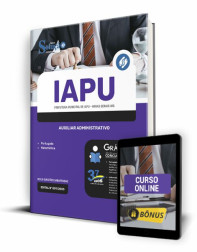 Capa Apostila Prefeitura de Iapu - MG - Auxiliar Administrativo