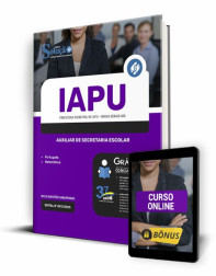 Capa Apostila Prefeitura de Iapu - MG - Auxiliar de Secretaria Escolar