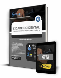 Capa Apostila Prefeitura de Cidade Ocidental - GO - Guarda Municipal