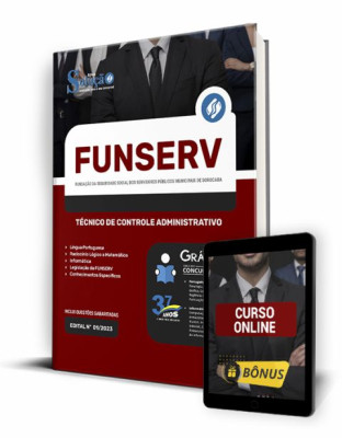 Apostila FUNSERV - Técnico de Controle Administrativo - Imagem 1