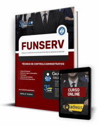 Capa Apostila FUNSERV - Técnico de Controle Administrativo