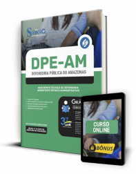 Capa Apostila DPE-AM - Assistente Técnico de Defensoria - Assistente Técnico Administrativo