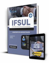 Capa Apostila IFSul - Assistente em Administração