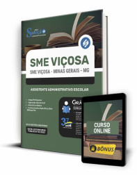 Capa Apostila SME Viçosa - MG - Assistente Administrativo Escolar