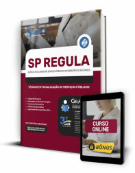 Capa Apostila SP REGULA - Técnico em Fiscalização de Serviços Públicos
