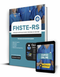 Capa Apostila FHSTE-RS - Técnico em Enfermagem