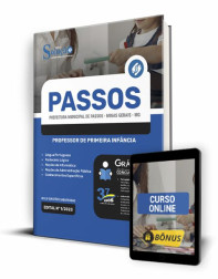 Capa Apostila Prefeitura de Passos - MG - Professor de Primeira Infância