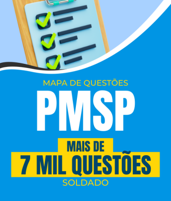 Mapa de Questões Online - PM-SP - Soldado - 7 Mil Questões - Imagem 1
