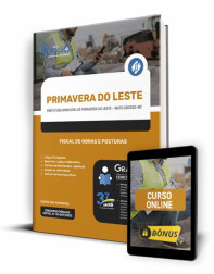 Capa Apostila Prefeitura de Primavera do Leste - MT - Fiscal de Obras e Posturas